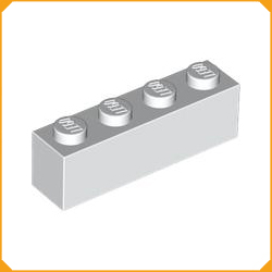 ◆[■ 3010 s1b# ] 1x4 ブロック [ 003010d 006146 035256 003066 ] [ #039 #118 ]