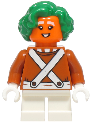  [ idea251 w1m#037m ] ウンパ・ルンパ Oompa Loompa [ Female ] ( 濃橙 ダーク・オレンジ Dk-Orange ) &id
