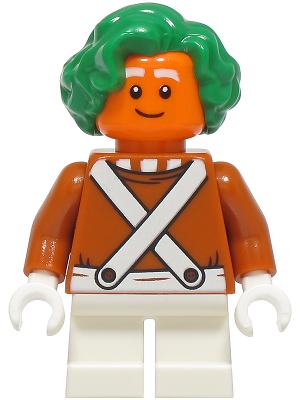  [ idea250 w1m#037m ] ウンパ・ルンパ Oompa Loompa [ Male ] ( 濃橙 ダーク・オレンジ Dk-Orange ) &id