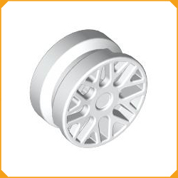◆[ 93595 b0v# ] ワイド・リム ホイール &Oslash;11 x 8mm [ 093595 ⇅ 50951 92409 &rarr; 94740 ] 🅢