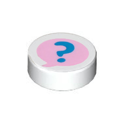 [ 98138pb347 5t#001p ] 1x1 ラウンド・タイル [ ? ] [ 100797 35381 35380 ] ( 白 ホワイト White )