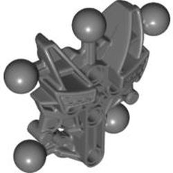 [ 60894 b8h#199 ] 7x7 シェル ラージ・フィグ・トルソー [ Av-Matoran Type 1 ] [ 060894 2f# ] ( 新濃灰 Dk-St-Grey )