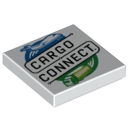 [ 79456 5t#001p ] 2x2 タイル [ CARGO CONNECT ] [ 079456 3068pb1857 ] ( 白 ホワイト White )