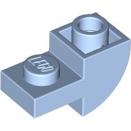 [ 5847 5s#212 ] 1x2x1 コーナー・カーブ・逆スロープ [ 005847 2s# ⇅ 5841 ] ( 明青色 Bt-Lt-Blue )