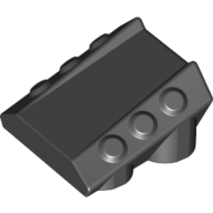 [ 30603 6s#026 ] 2x2 モーター リベット・スロープ  [ 030603&rarr; 44675 63277 ] ( 黒 ブラック Black )