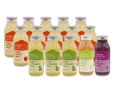 GO-9 フルーツジュース（180ml）15本セット