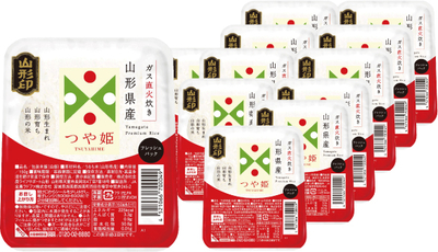 KTP 山形県産つや姫 パックごはん(150g&times;12P）