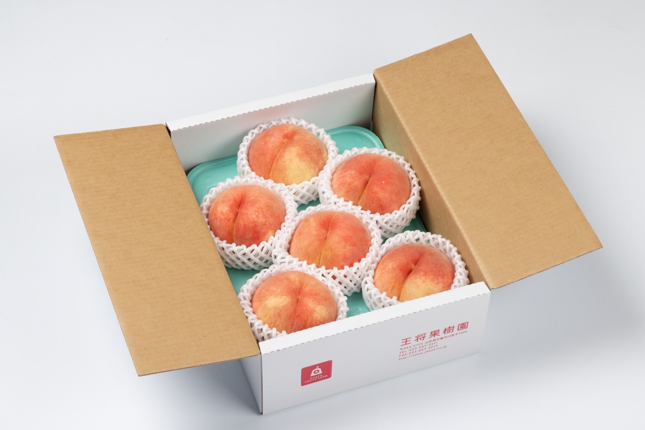 M-1 季節の白桃 約2kg | 王将果樹園