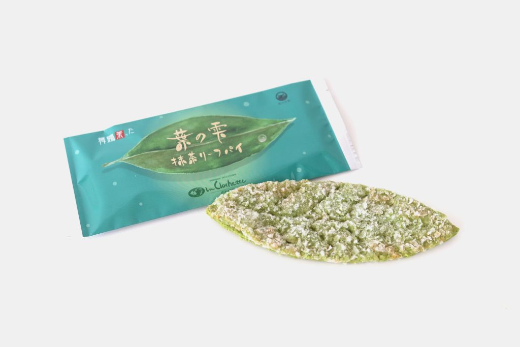 葉の雫（抹茶リーフパイ）3個入り | 舞鶴チョキまる便