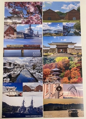 舞鶴名所ポストカード（各種）