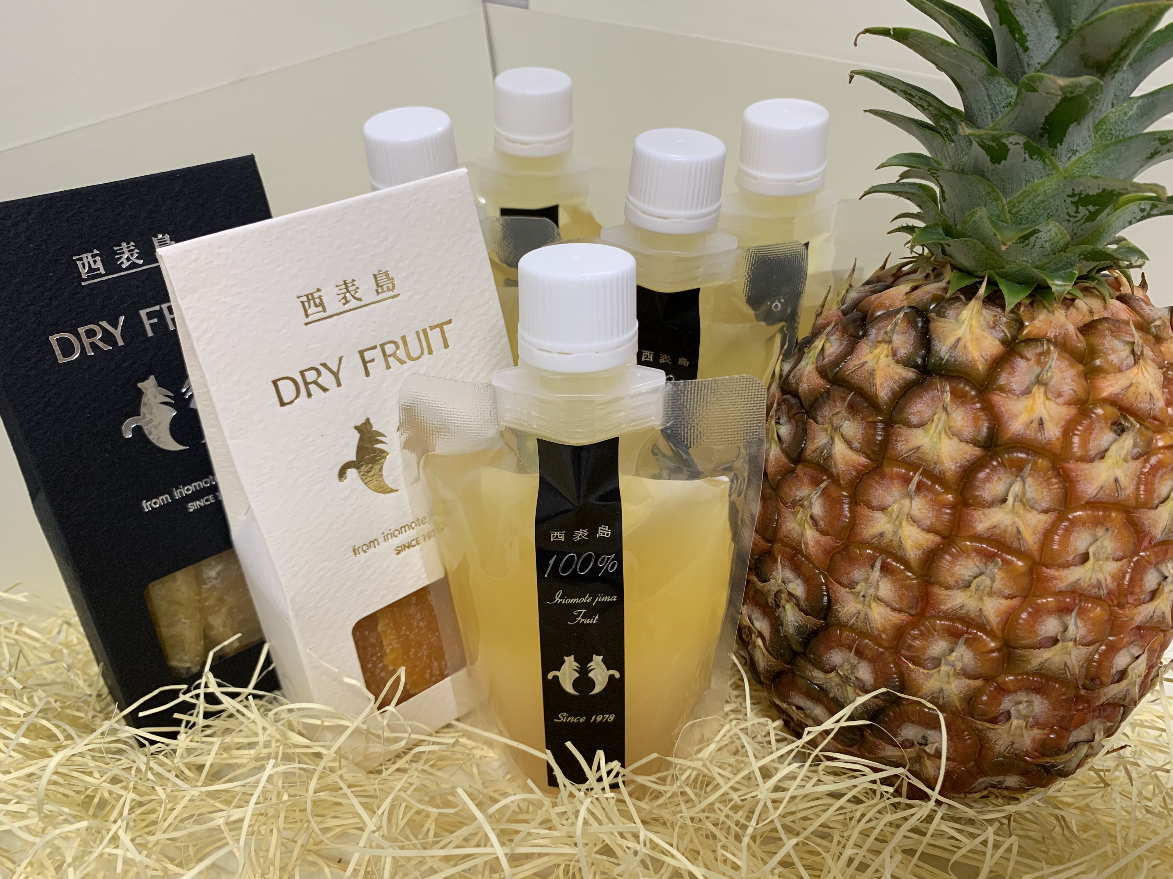 パイン１玉 ドライフルーツ 果汁100 パインジュース 西表島フルーツ