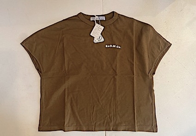 R&D.M.Co-  no.8240  C.D  DROP SHOULDER SHIRT  brown