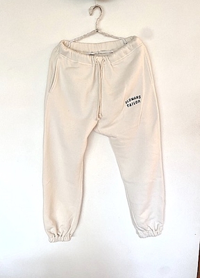 O M T  no. m1532  ロゴ入りスウェットパンツ  natural  34 size