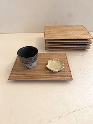 堀宏治 くるみ tea プレート