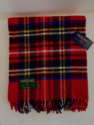TWEEDMILL  Royal stewart  blanket
