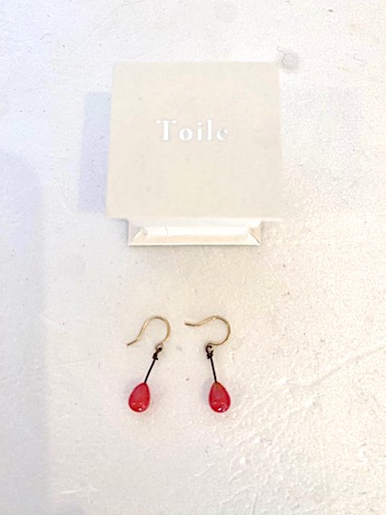 Atelier d’antan Toile（トワル）アンティークビーズピアス Atelier d'antan Toile（トワル）アンティークビーズピアス