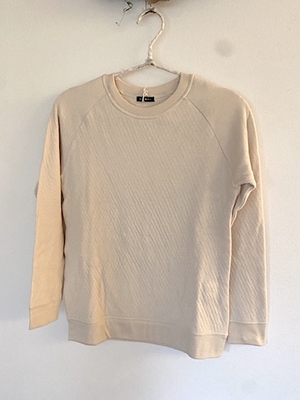 R&D.M.Co-  no.7687  4- GAUZE RAGLAN SHIRT  natural,  heather gray ,navy,black