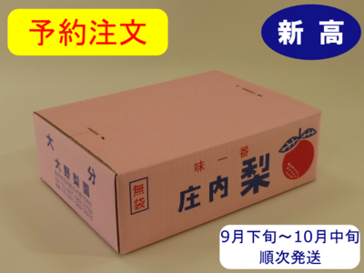 新高梨　３ｋｇ箱