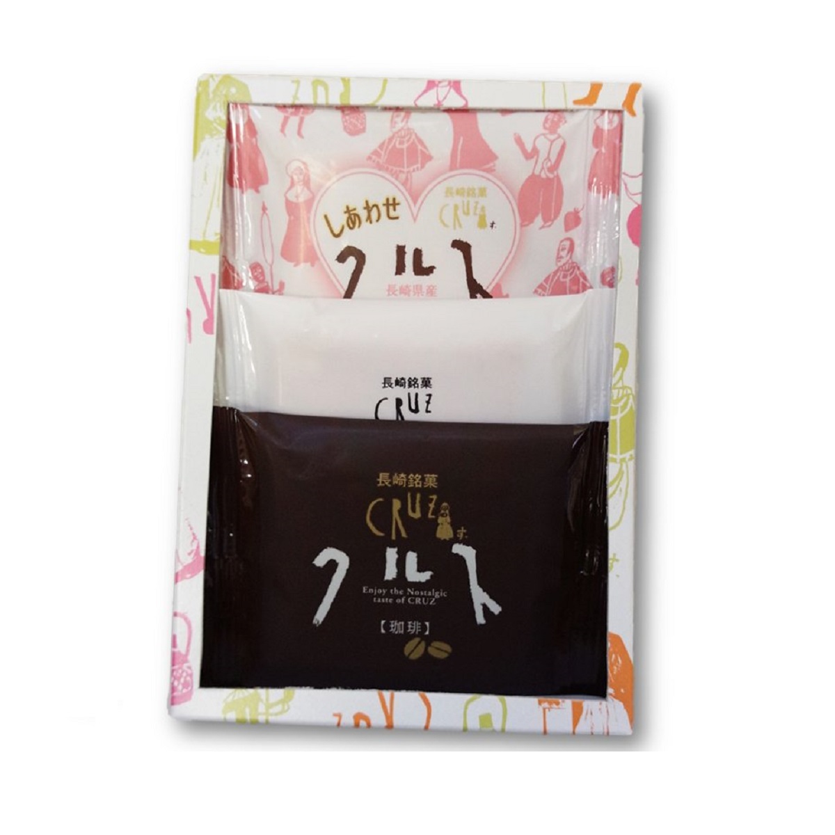 長崎銘菓クルス3種詰合せ | 九州銘菓オンラインストア
