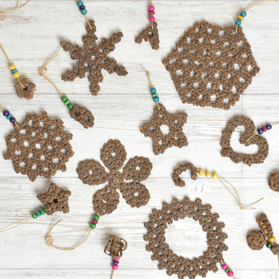 オンラインストア限定【山形県産山ぶどう蔓】クリスマスオーナメント