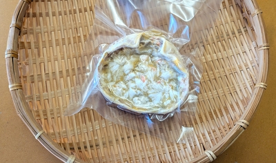 松葉ガニの甲羅盛り