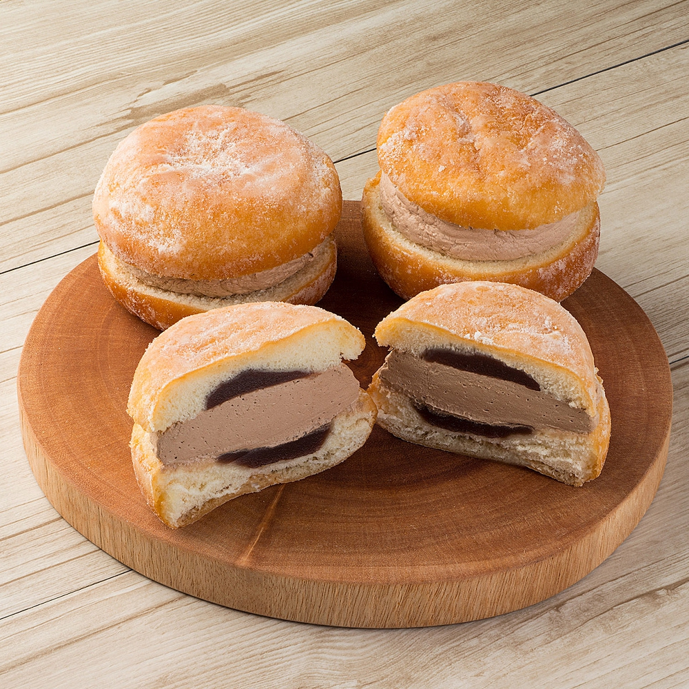 しょこらクリームあんドーナツ3個入×1コ | わらく堂らくうるショップ