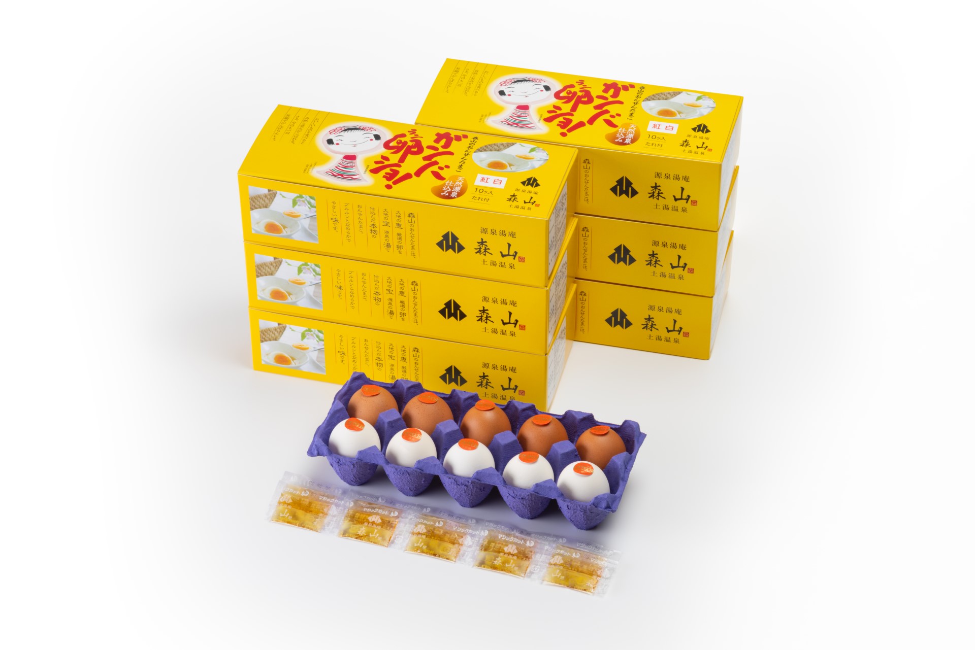 紅白ガンバ卵ショ!10個入り