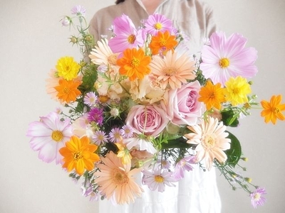 敬老の日ギフト　もしくはご自宅用の秋の花
