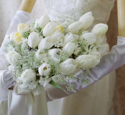 2月14・15日土日着　バレンタイン  チューリップ花束(日付指定OK)