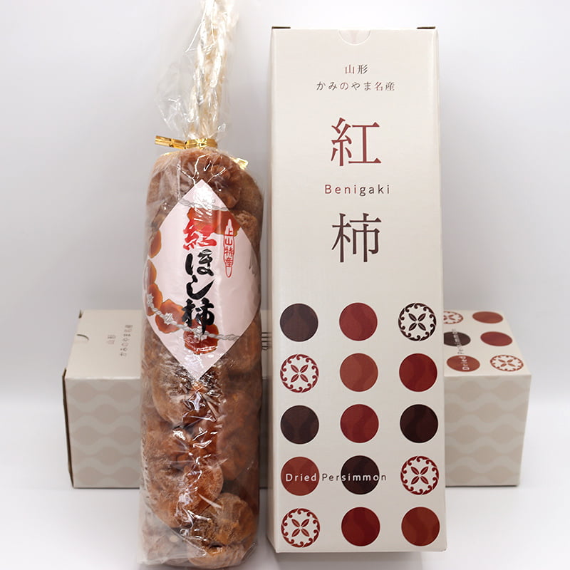 紅つるし柿 32玉 化粧箱（正面）