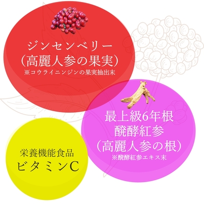 AVON - 120本 6年根高麗人参プレミアム５０００ 根×実 話題のジンセンベリー配合 120本 6年根高麗人参プレミアム5000 根×実 話題のジンセンベリー