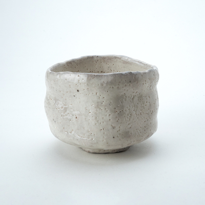 71.紛青粉引小服茶碗