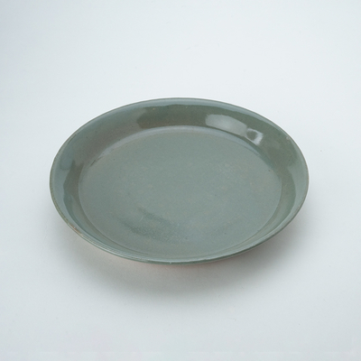166.青瓷八寸丸皿