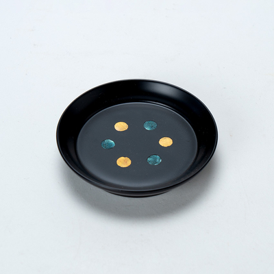 Y3.豆椿皿　箔貝　山本隆博