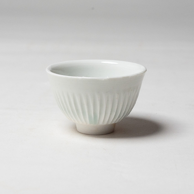 25-6.白瓷鎬茗碗