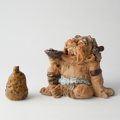 ささきようこ作　桃太郎 桃から生まれた桃太郎 | ギャラリーにしかわ