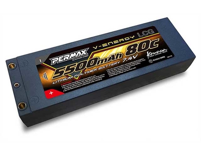 カワダ  PERMAX　Lipo【LCG　/7.4V　/5500mAh　/80C】