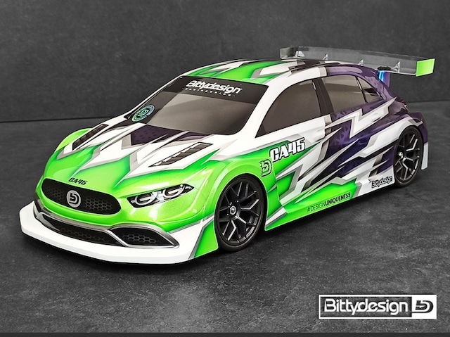 10分の1、ラジコンボディ 塗装済ボディ(レーザーZX-5RS/タイプ1