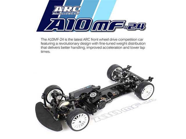 ARC A10MF-24 1/10FWDシャーシキット ARC A10MF-24 1/10FWDシャーシキット ARC