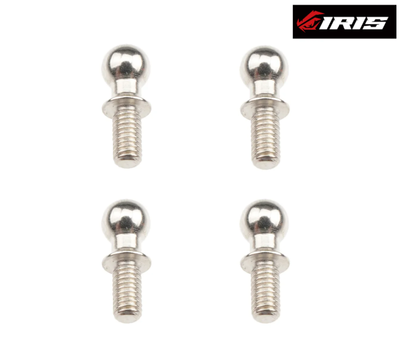Iris 5x5.75mm Suspension Ballstud (4pcs)