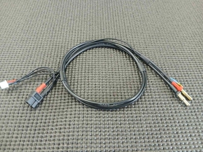 RUSH　バランス充電用コード　600㎜　XT-60　ブラック仕様