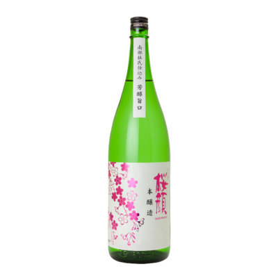 桜顔 旨口本醸造　1,800ml