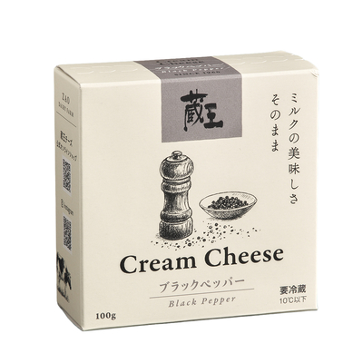 蔵王 クリームチーズ ブラックペッパー