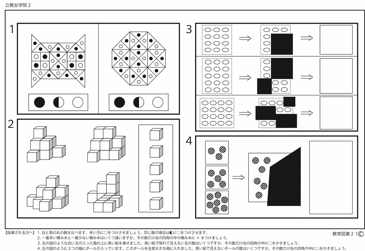 小学受験トライアル8 「立教女学院」 | わかぎり21ショップ