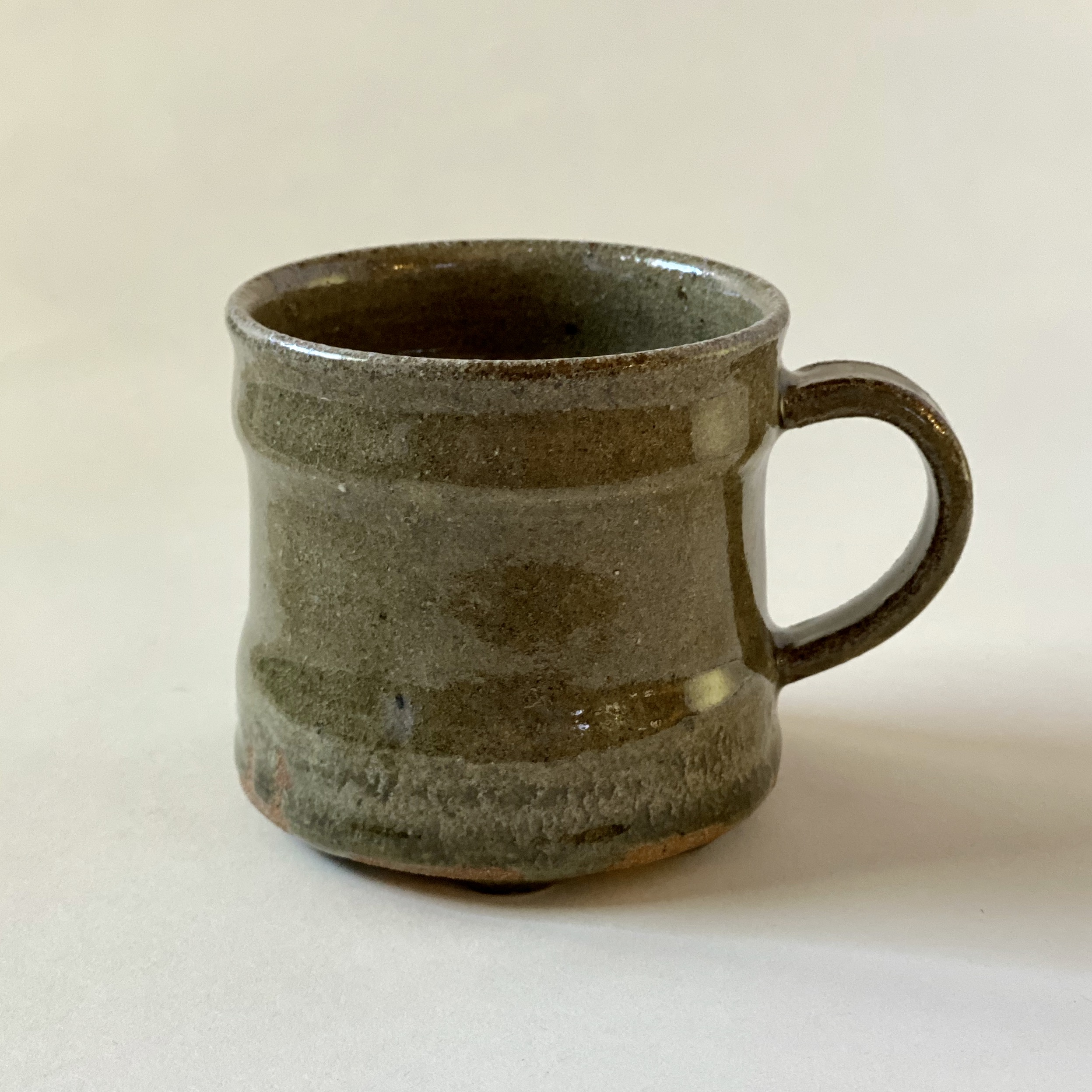 青唐津マグカップ（1個） | 鏡山窯オンラインショップ