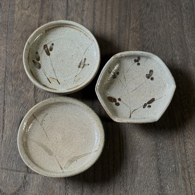  絵唐津豆皿三枚組（限定品）