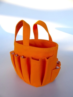 ツールバッグ/ BAGタイプ斜め傾斜カット　col,オレンジ