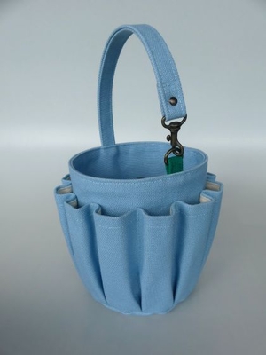 ツールバッグ　col,ペールブルー