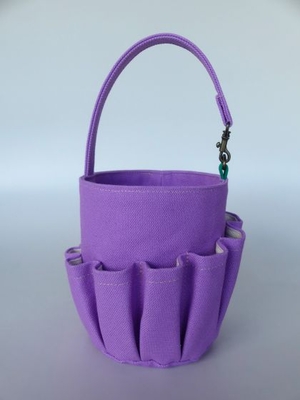 ツールバッグ　ラベンダー　※ヒダ傾斜カット