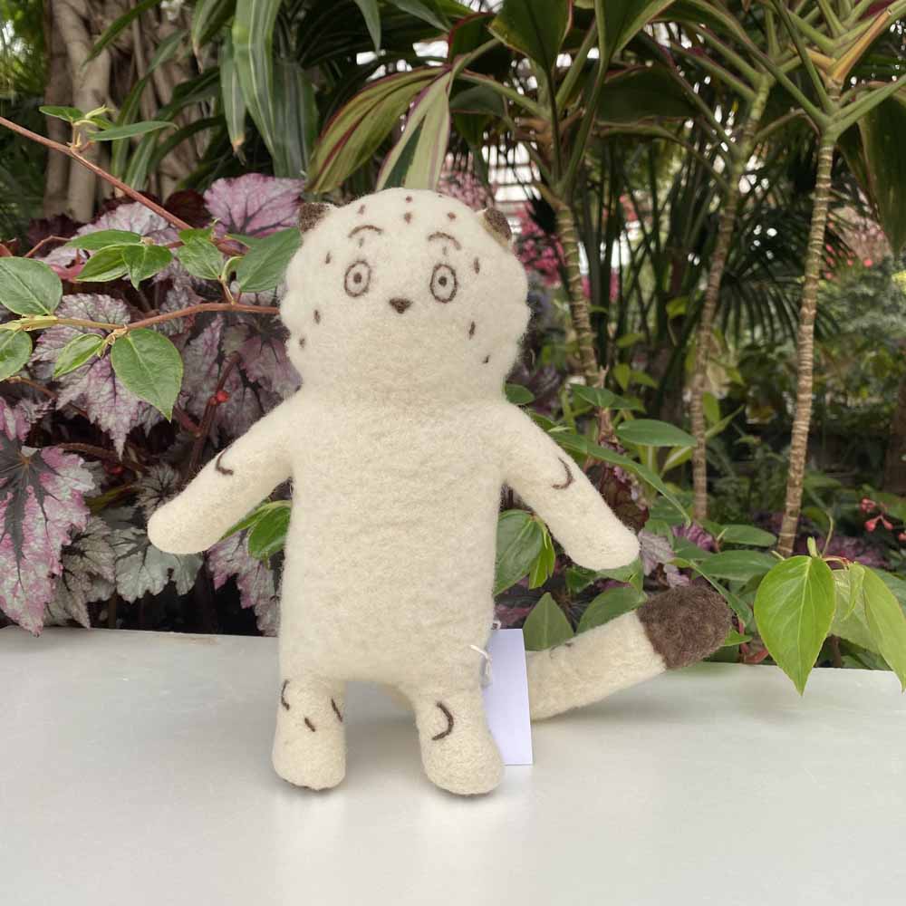 ぬいぐるみ ユキヒョウさん まもろうPROJECTユキヒョウ | 神戸どうぶつ